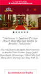 Mobile Screenshot of natronpalacehotel.com